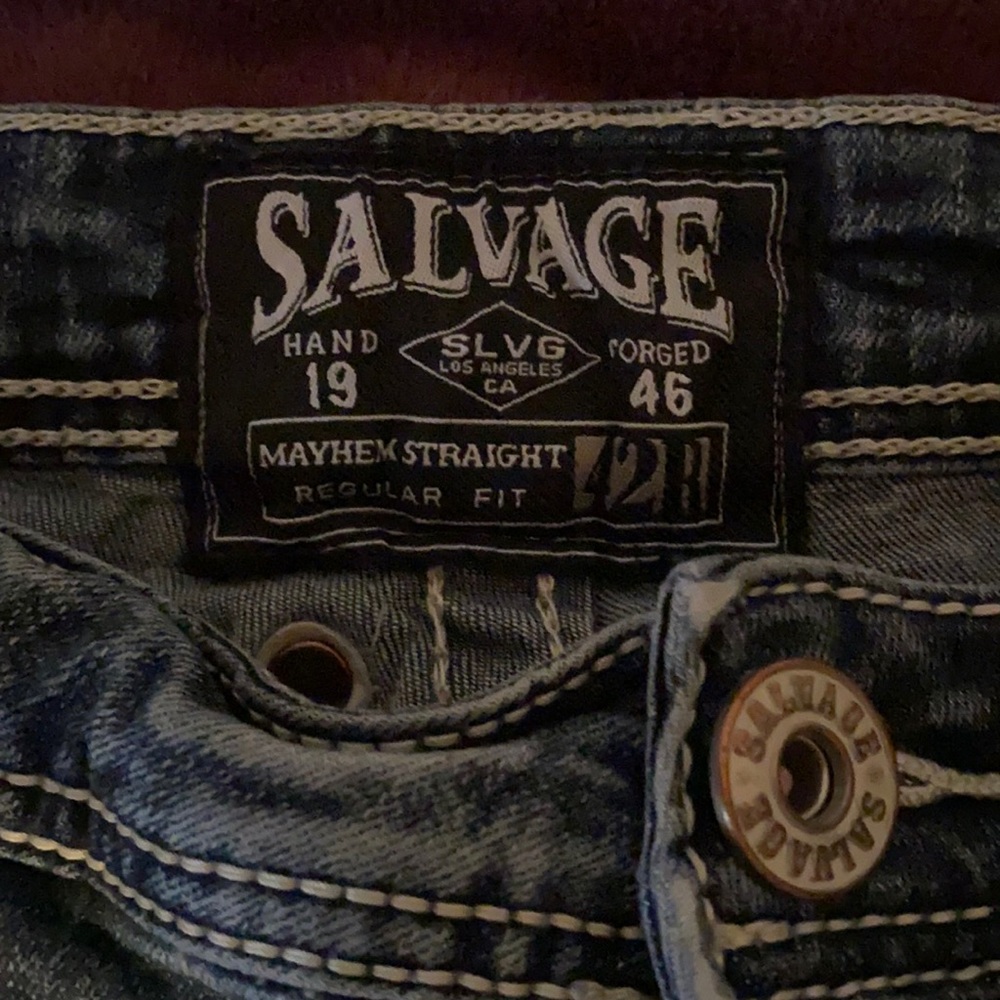 Salvage jeans size 42R